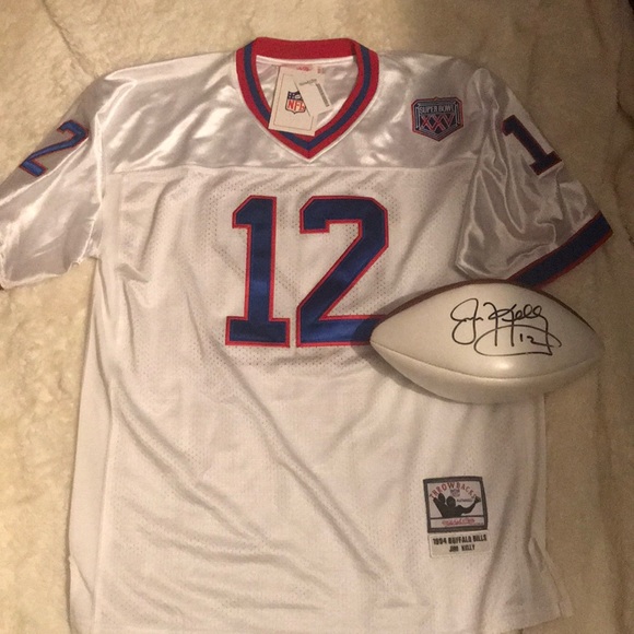 signed jim kelly jersey